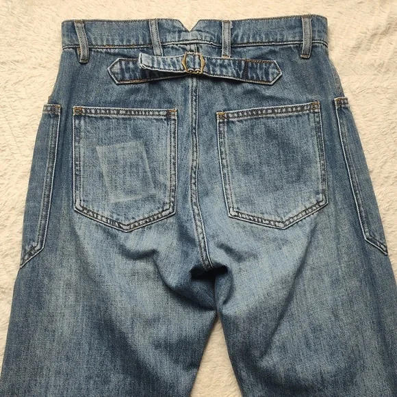 Sandrine Rose Women's Denim Blue Jeans Size 27 Button Fly - Picture 7 of 12